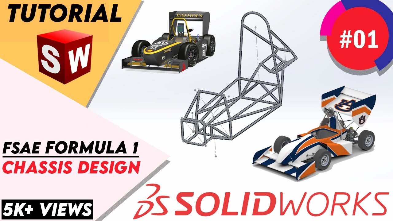SOLIDWORKS - Formula 1 Chassis Design