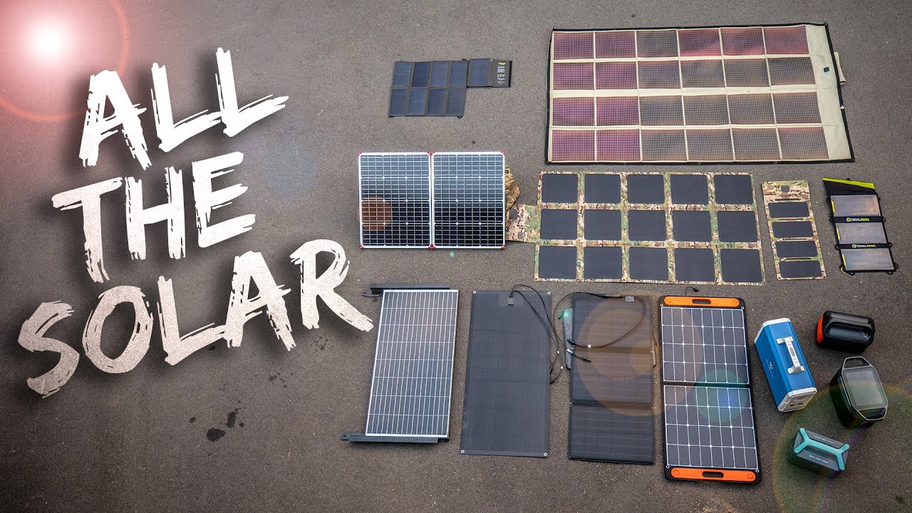 EVERY SOLAR PANEL Type Compared - Mini Solar Panel Reviews