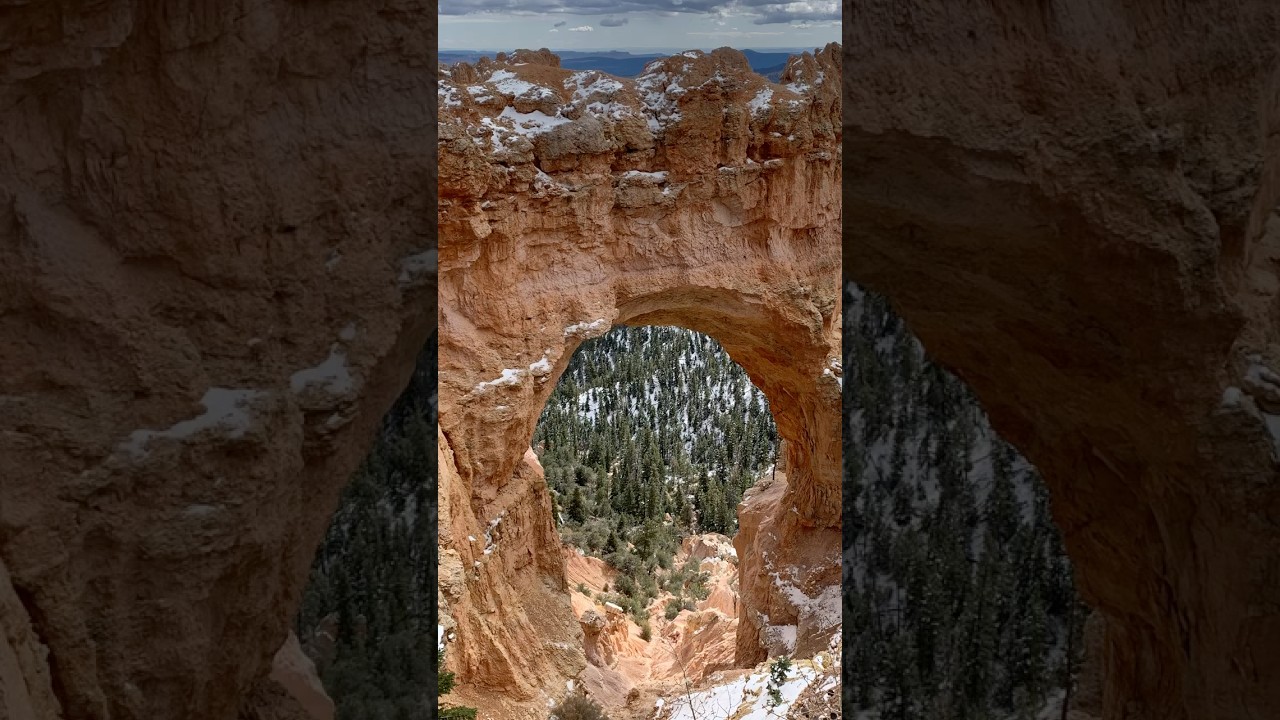 Bryce Canyon Hoodoo Winter