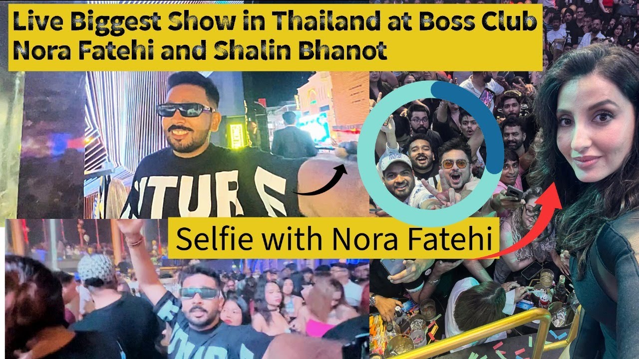Nora Fatehi & Shalin Bhanot Set Thailand Club on Fire | Live Dance Performances