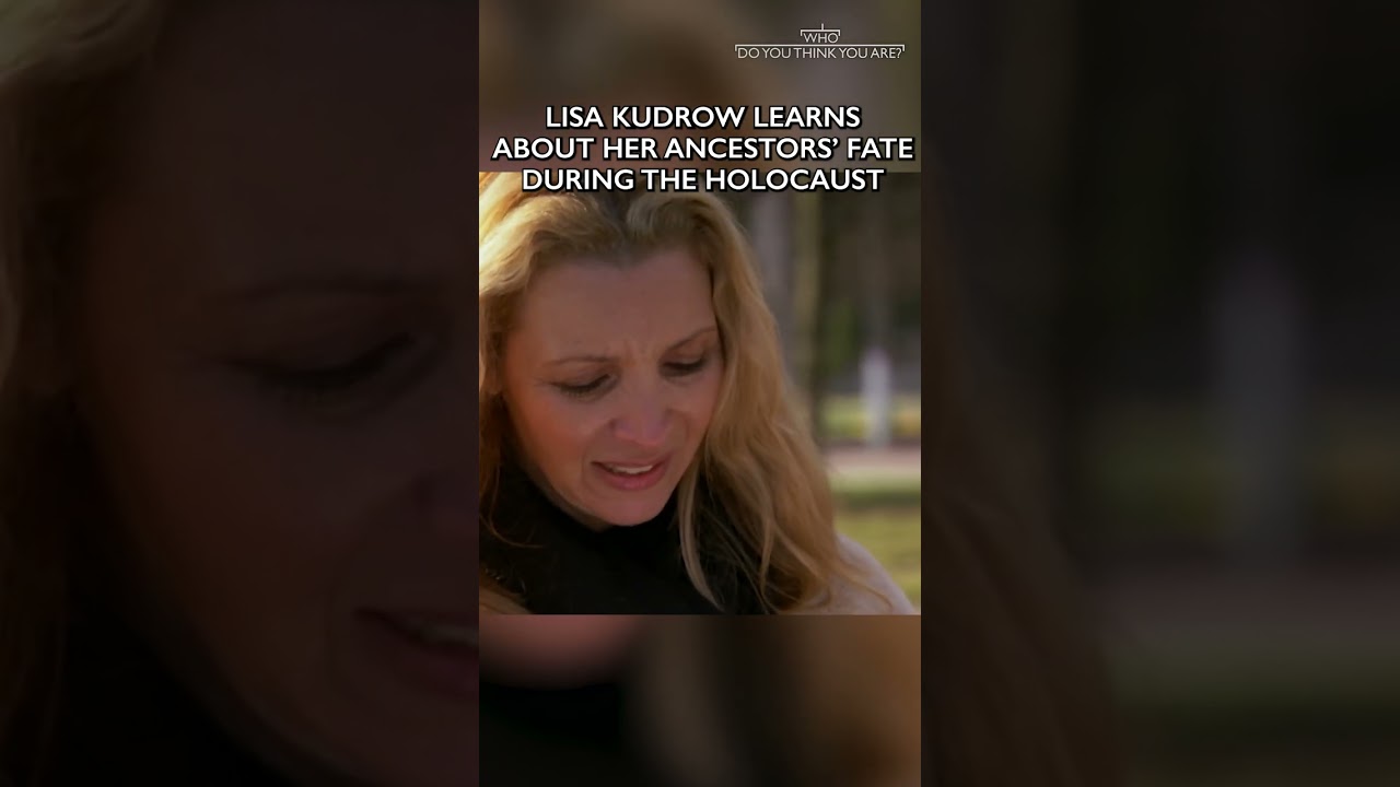 Lisa Kudrow learns about her ancestor's fate during the holocaust 🌳 #ancestry #whodoyouthinkyouare