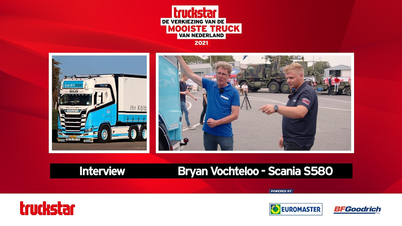 Scania S580 Dairytop – Mooiste Truck van Nederland 2021