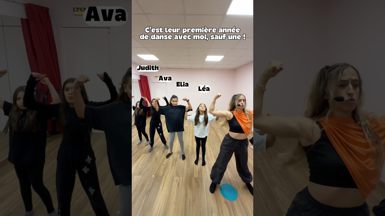 C&rsquo;EST LEUR PREMI&Egrave;RE ANN&Eacute;E DE DANSE ! Mussulo Dance  #gym #dance #shorts