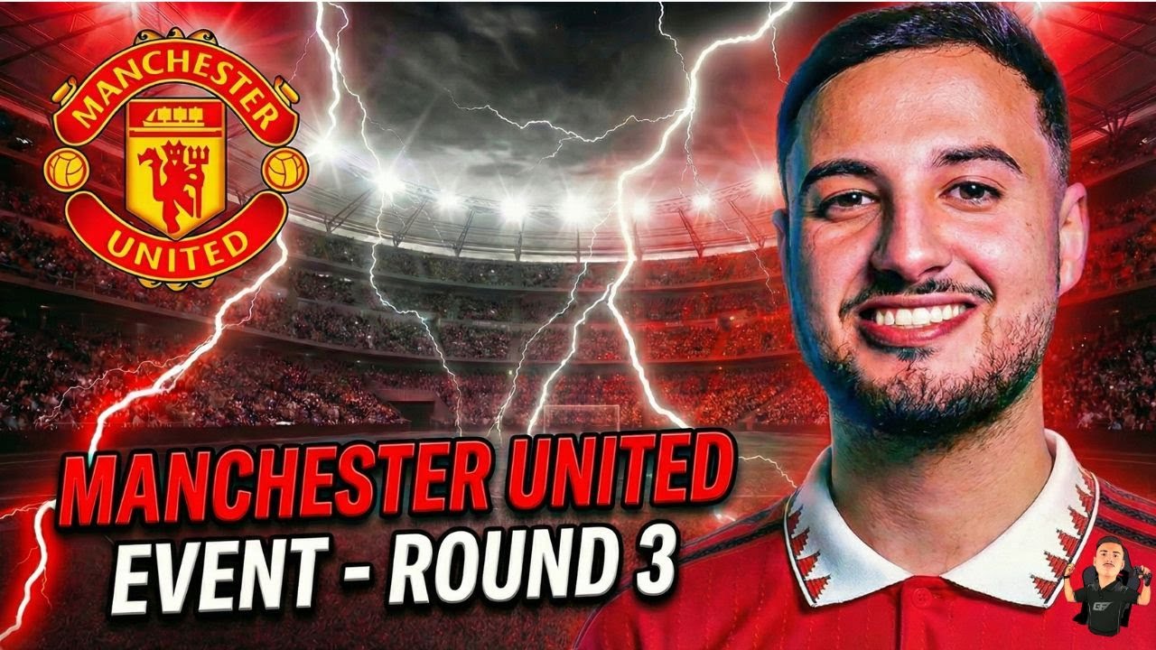 🔴 LIVE | eFOOTBALL 2026 | MANCHESTER UNITED CLUB EVENT - ROUND 3