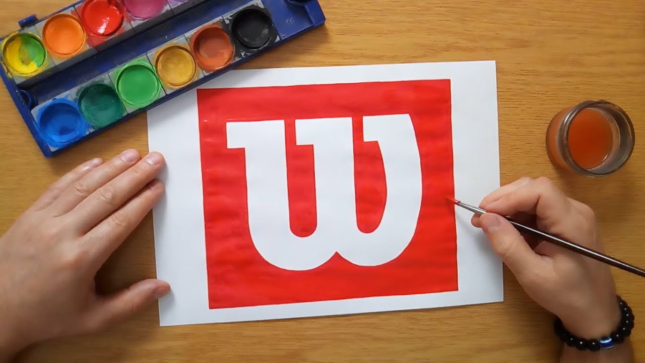 How to draw a Wilson logo