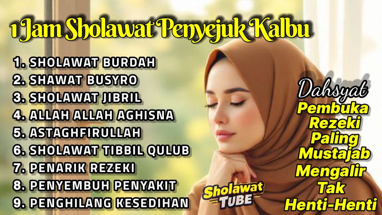 FULL ALBUM SHOLAWAT NABI TERBARU 2025 PALING DAHSYAT || Memyentuh Hati || Penyembuh Penyakit