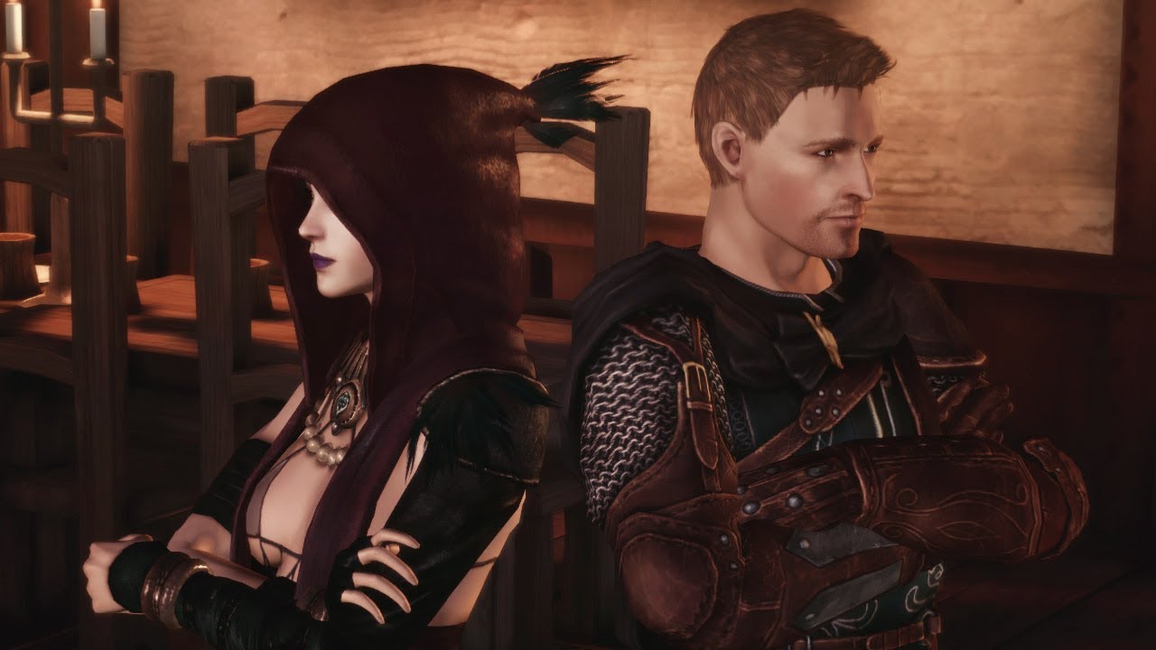 Alistair & Morrigan make fun of each other | Dragon Age: Origins