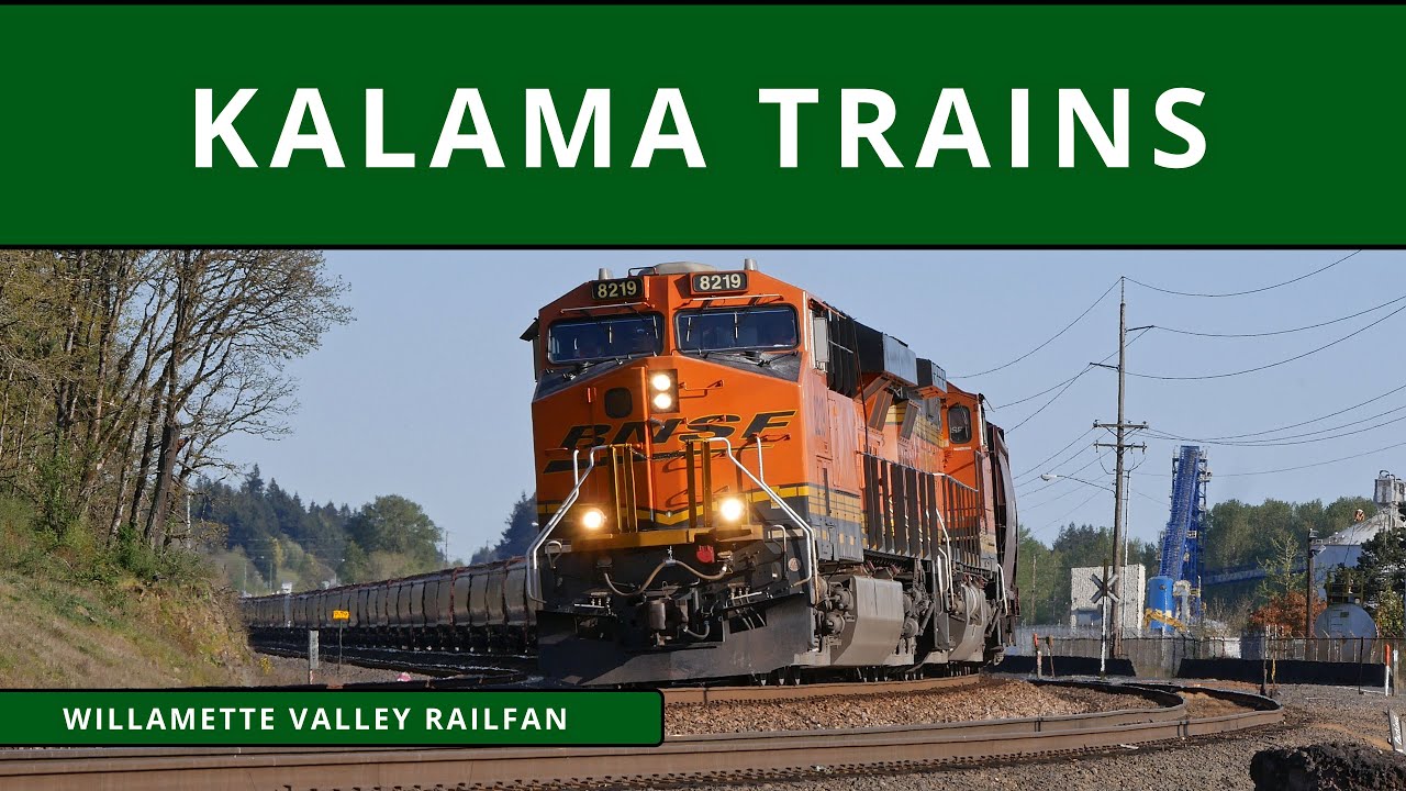 Railfanning the BNSF Seattle Sub at Kalama, Washington