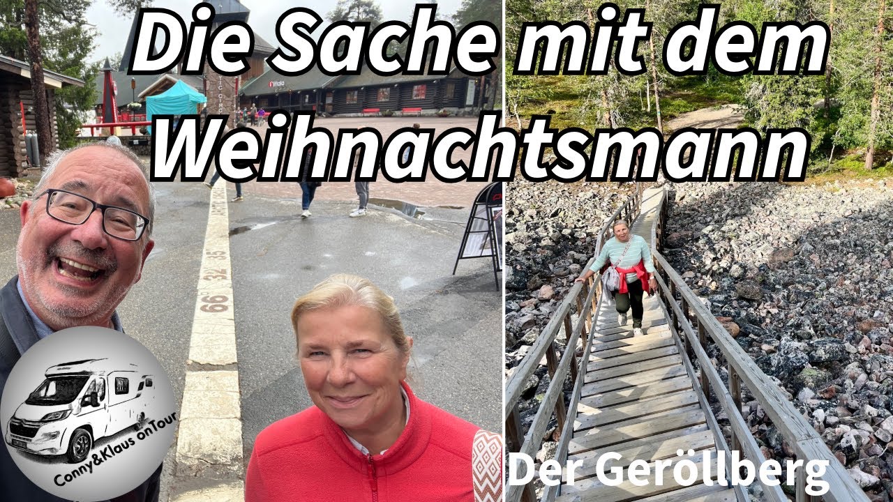 #212 die Sache mit dem Weihnachtsmann, gigantischer Geröllberg, toller Drohnenflug, Polarkreis