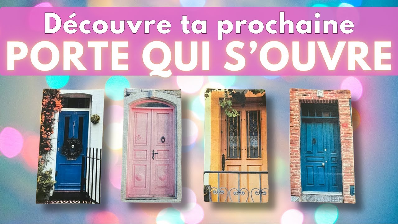 ✨🚪Quelle PORTE/OPPORTUNITÉ S'OUVRE bientôt pour toi? 🦋🕯️ 555 ✨ Tirage intemporel
