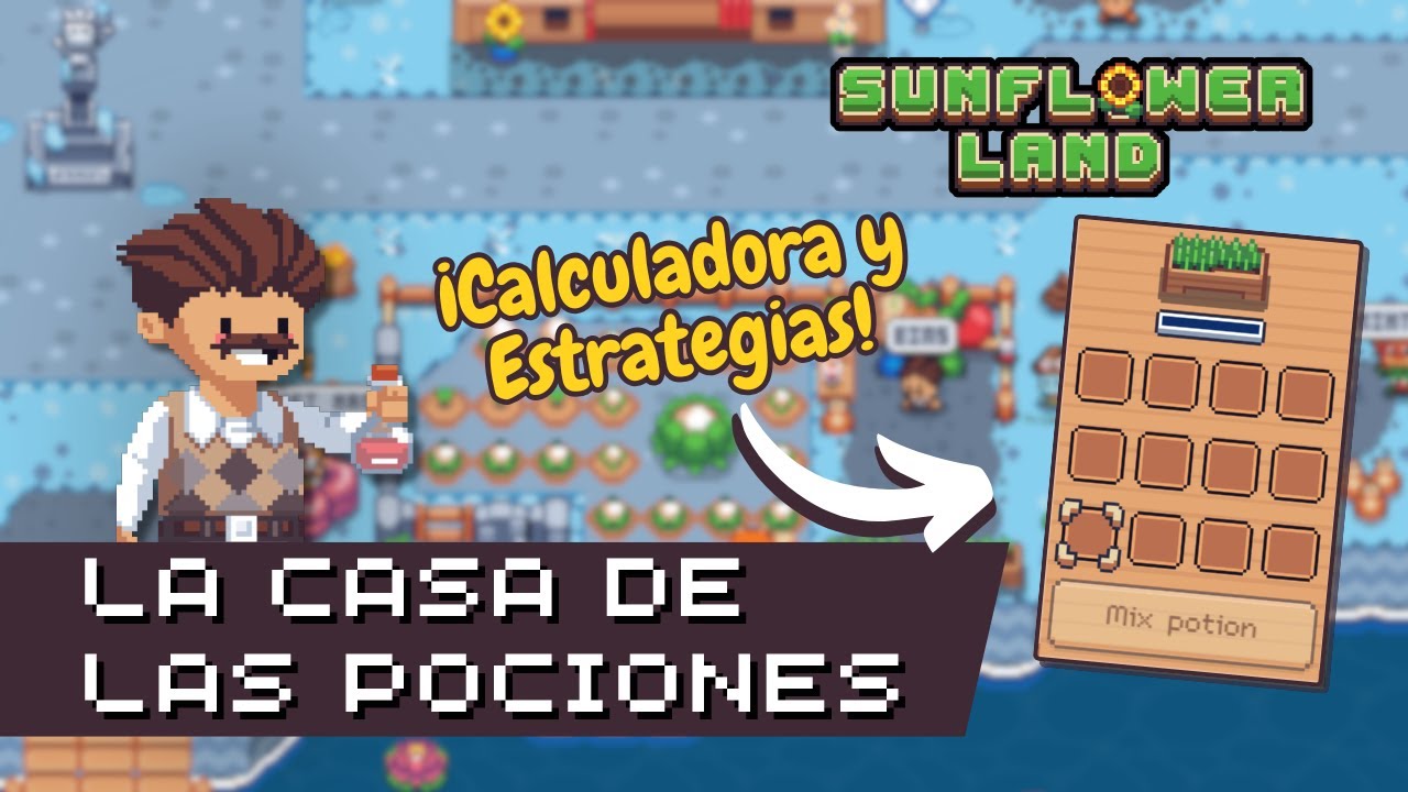 🌻 Cómo ganar premios en la Casa de las Pociones en Sunflower Land: Tutorial Potion House
