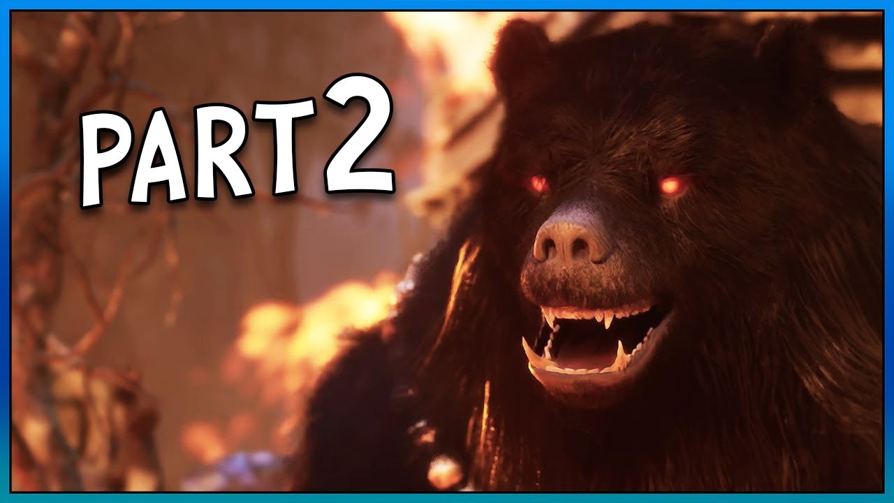 Black Myth: Wukong - Gameplay Part 2 - BEAR BOSS FIGHT (FULL GAME)