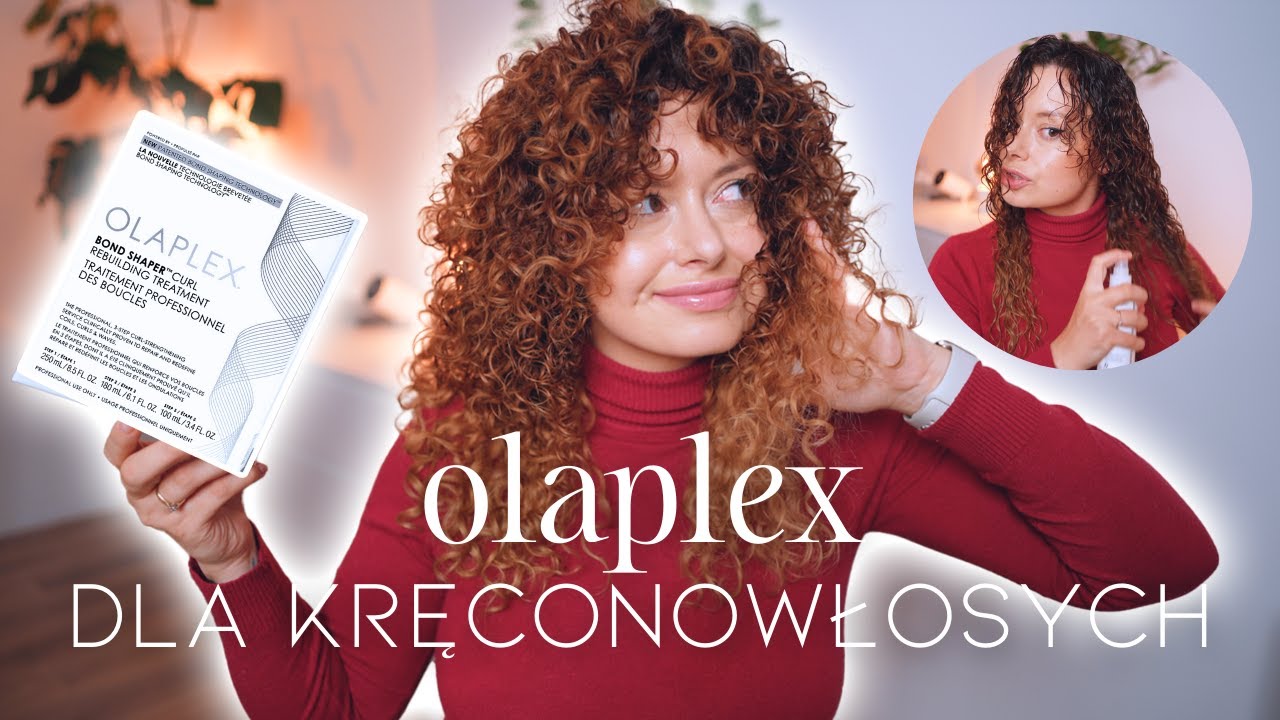 zabieg OLAPLEX do kręconych włos&oacute;w ✨ olaplex bond shaper curl rebuilding treatment  👍🏼👎🏼🤔