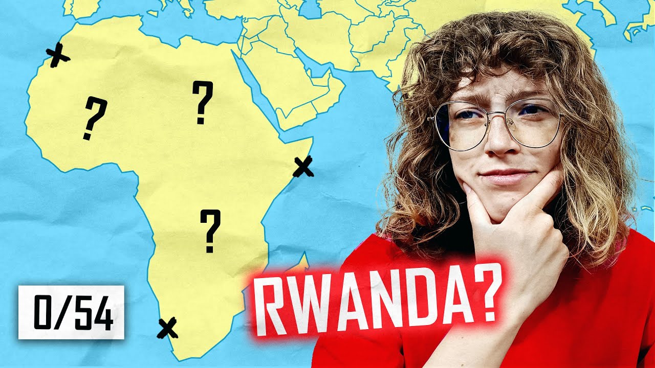 Najdu VŠECHNY státy Afriky na mapě BEZ HRANIC?