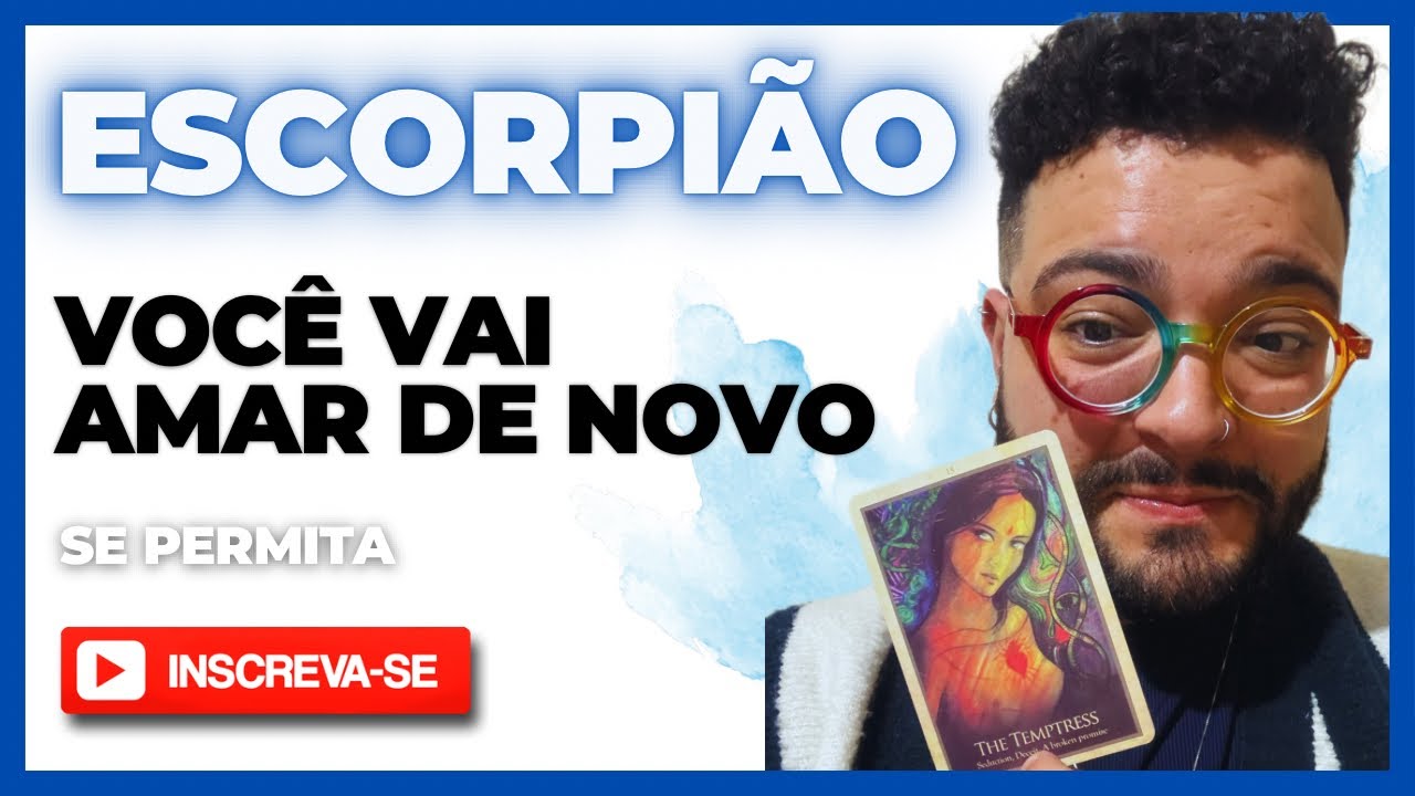 #974 - TAROT ESCORPIÃO ♏️ | AS FERIDAS SE CURAM E UM NOVO AMOR BATE À SUA PORTA DA ALMA.