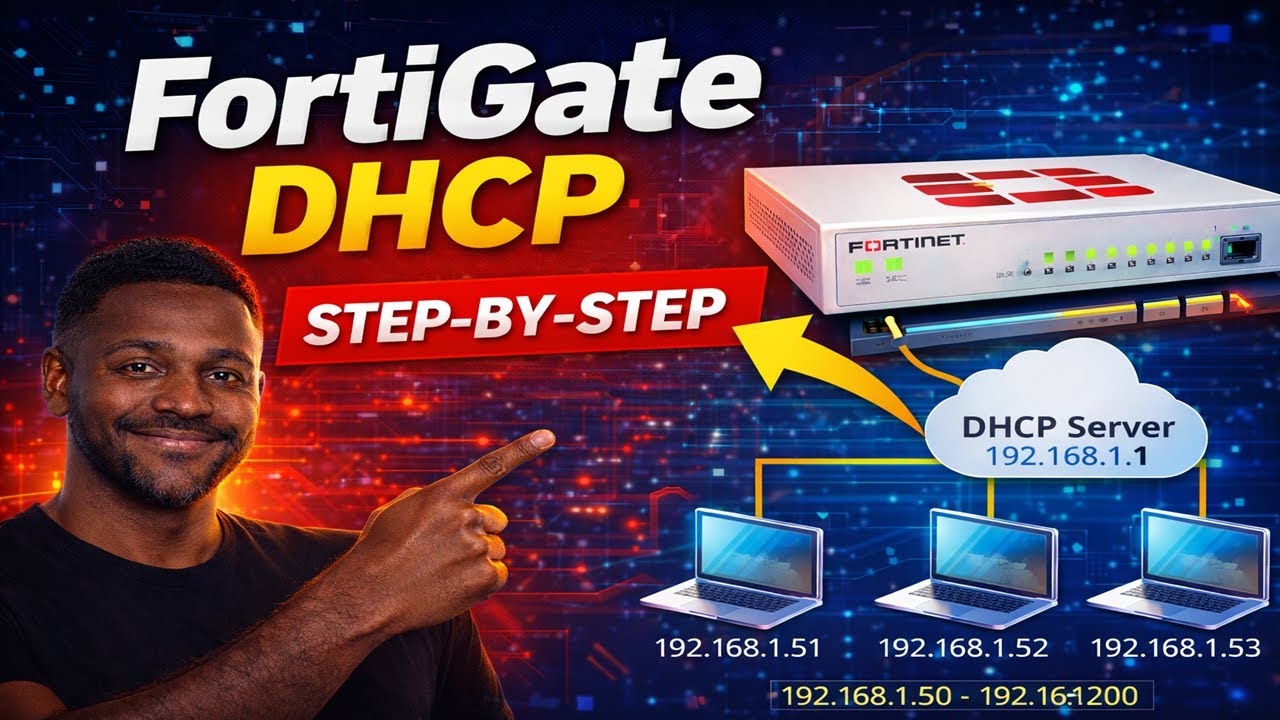 8-  FortiGate DHCP Server | Step-by-Step Configuration