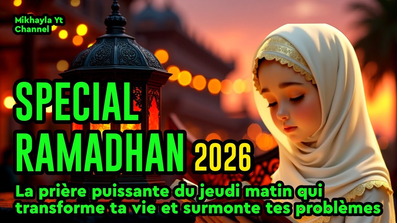La prière puissante du jeudi matin de ramadhan qui transforme ta vie et surmonte tes problèmes