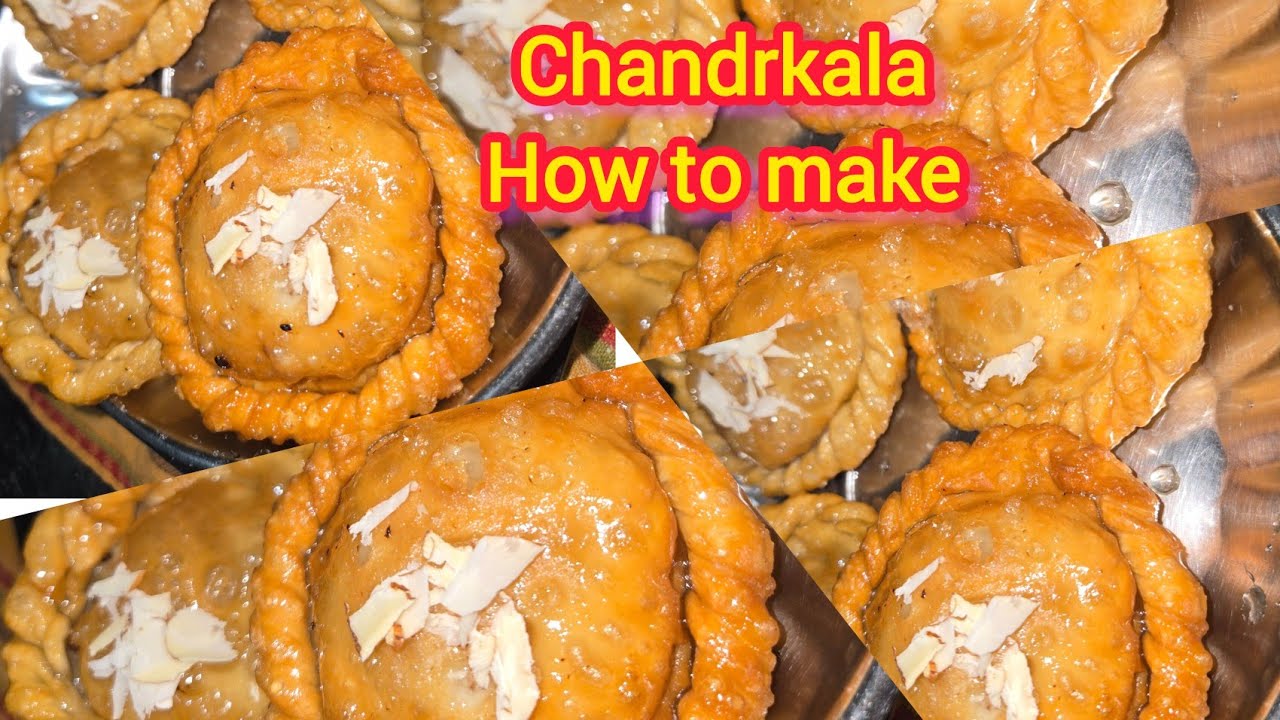 चन्द्रकला मिठाई बनाने का सबसे आसान और सरल तरीका. How to make Homemade . sweets #recipe#easyrecipe 