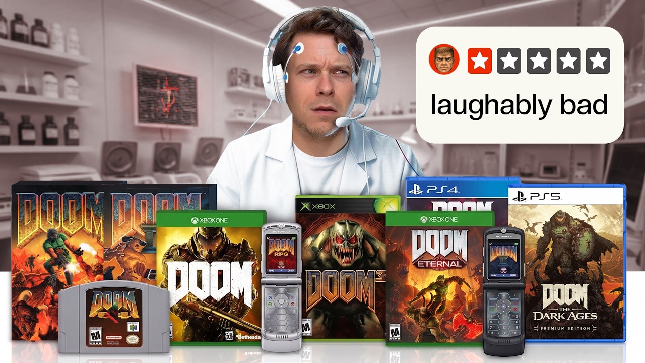 I Tested Every Doom Game EVER.