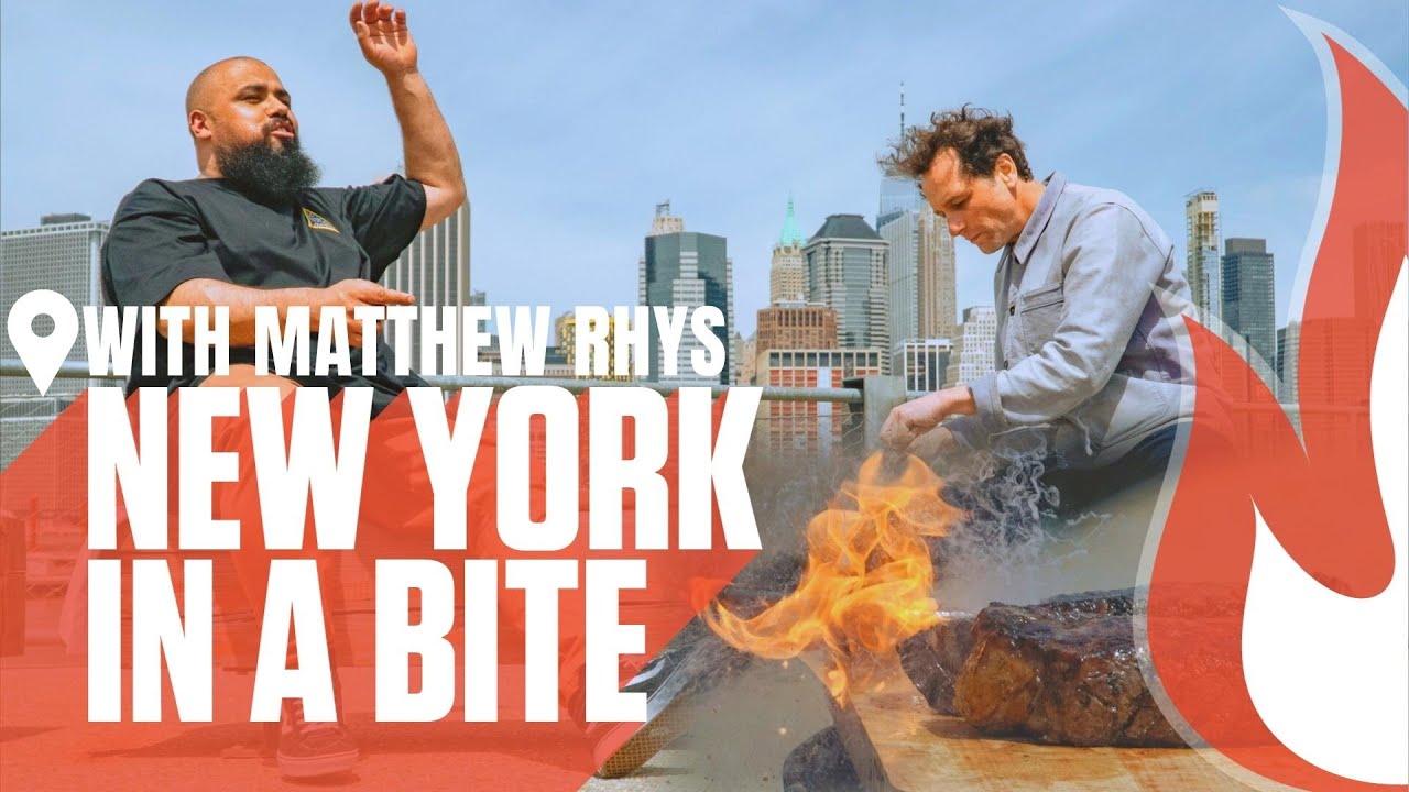 MATTHEW RHYS' NEW YORK STRIP | BROOKLYN PIER 5 STEAK BBQ