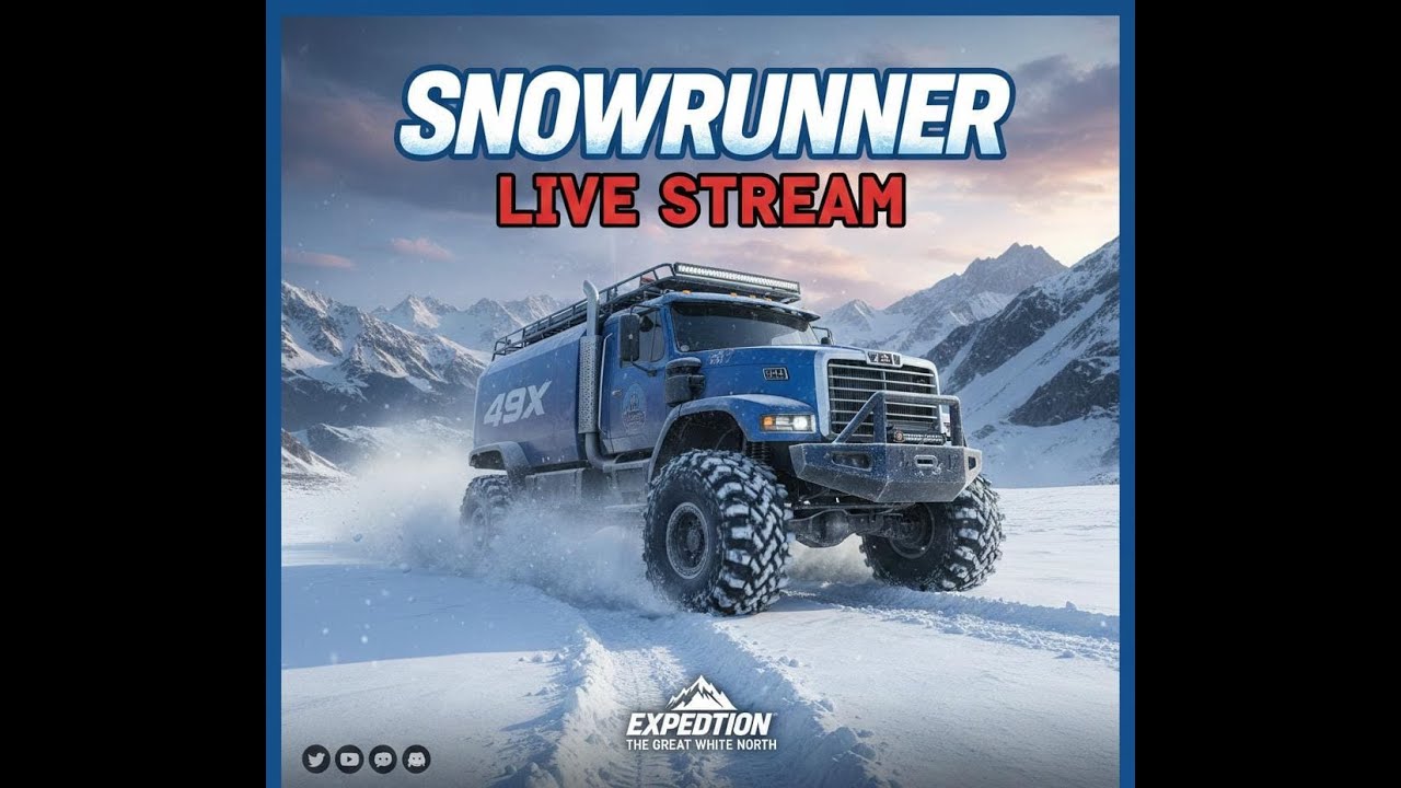 SNOWRUNNER LIVE GAMEPLAY PC  2 mission