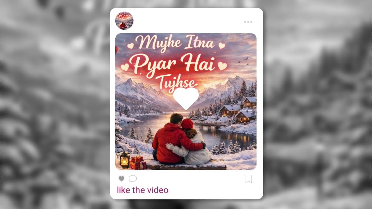 Mujhe Itna Pyar Hai Tujhse l Love Songl V2 l Vaani
