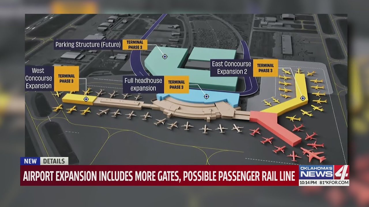 OKC Airport looking to grow, expand and improve facilities