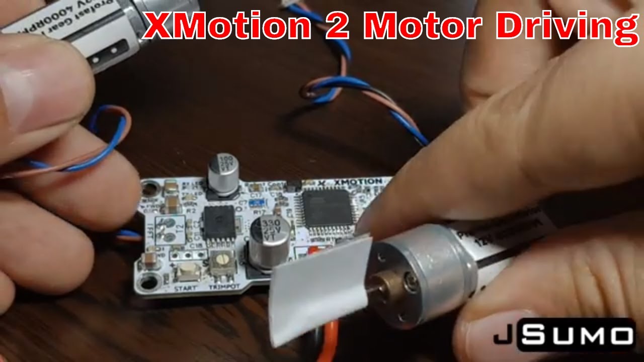XMotion Board Motor Control Functions Test