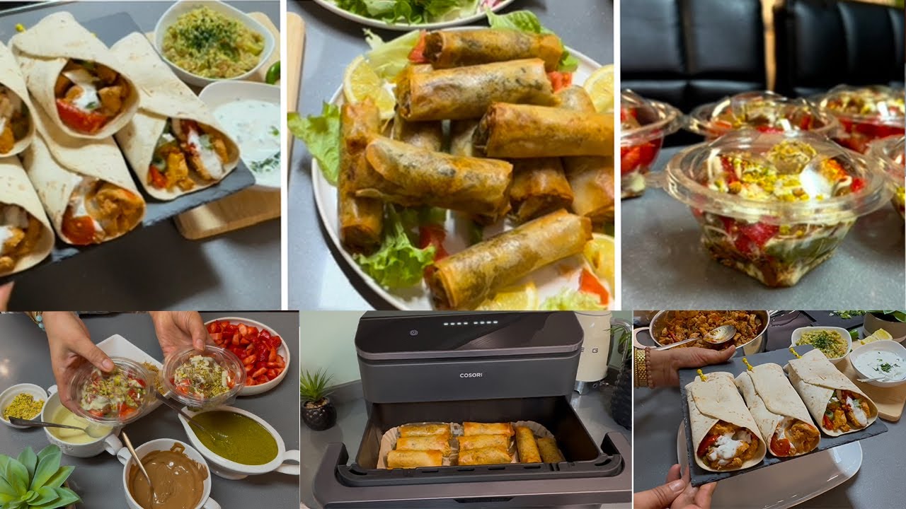🌙3️⃣ Idées Recettes Pour vos Tables de Ramadan (Iftar) Cigares poissons/fajitas/Verrine Fraise 🍓