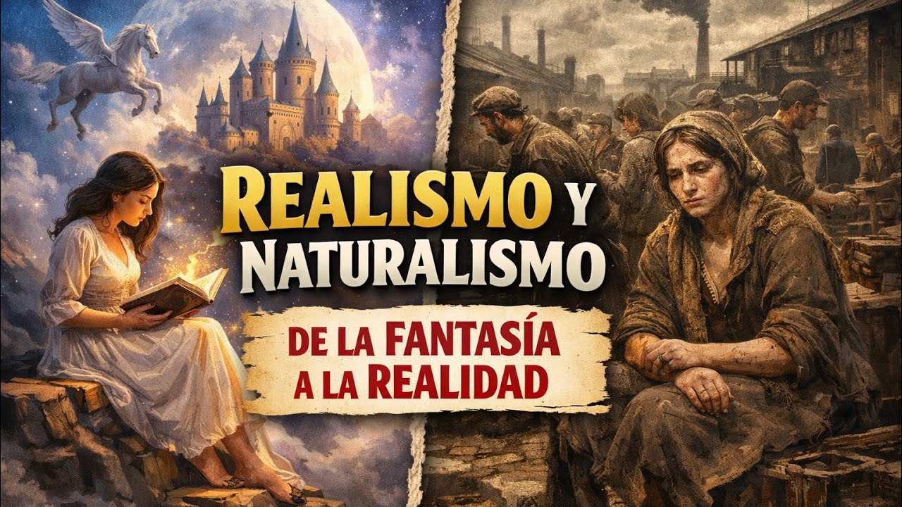 REALISMO Y NATURALISMO De la fantasía a la realidad