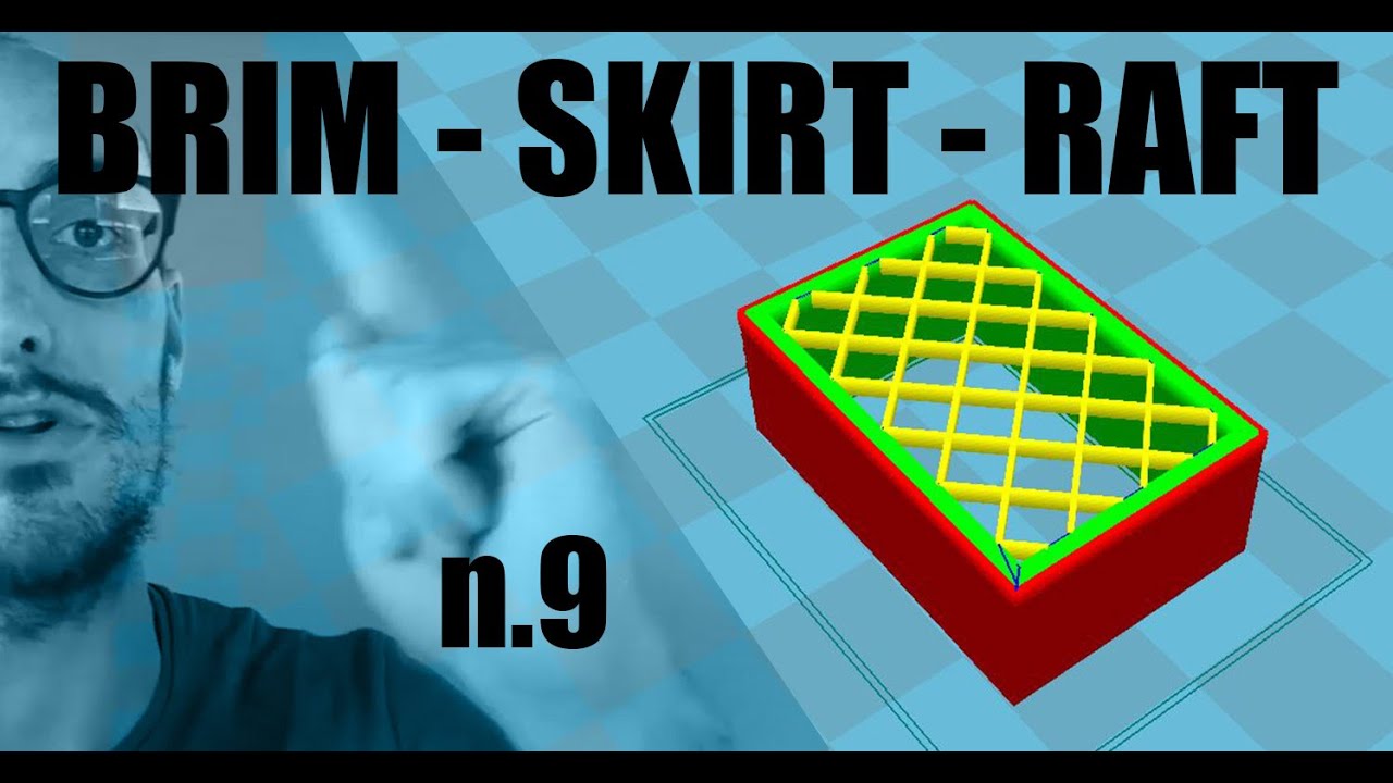 Brim - Skirt - Raft - Supporto primo Strato