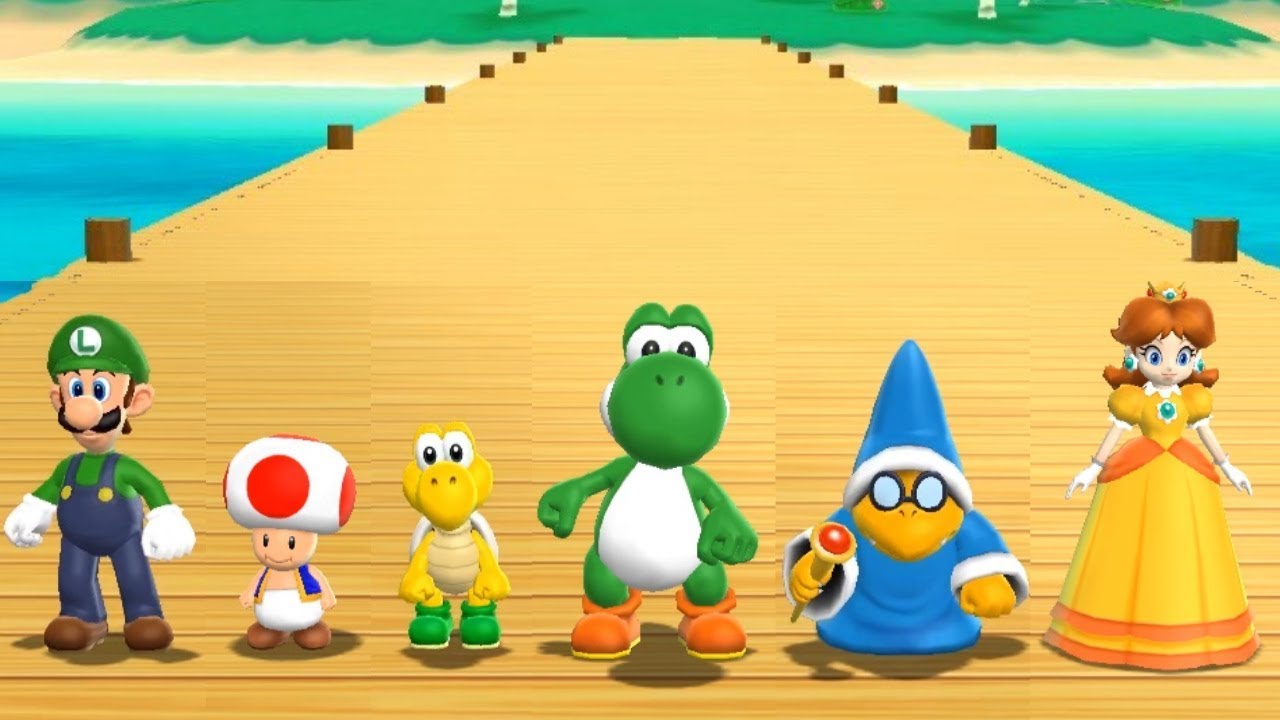 Mario Party 9 - All Characters - Choice Challenge #3