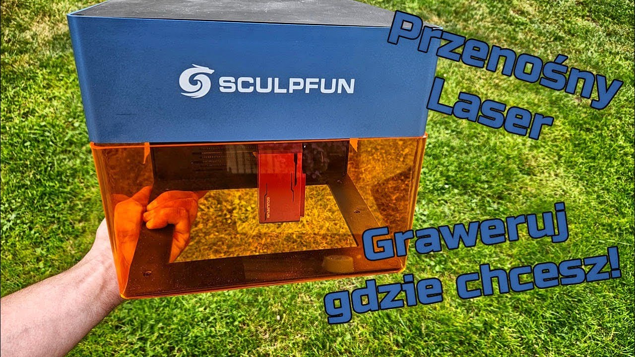 Sculpfun iCUBE Pro MAX 10W - Mały, Przenośny Laser - TEST