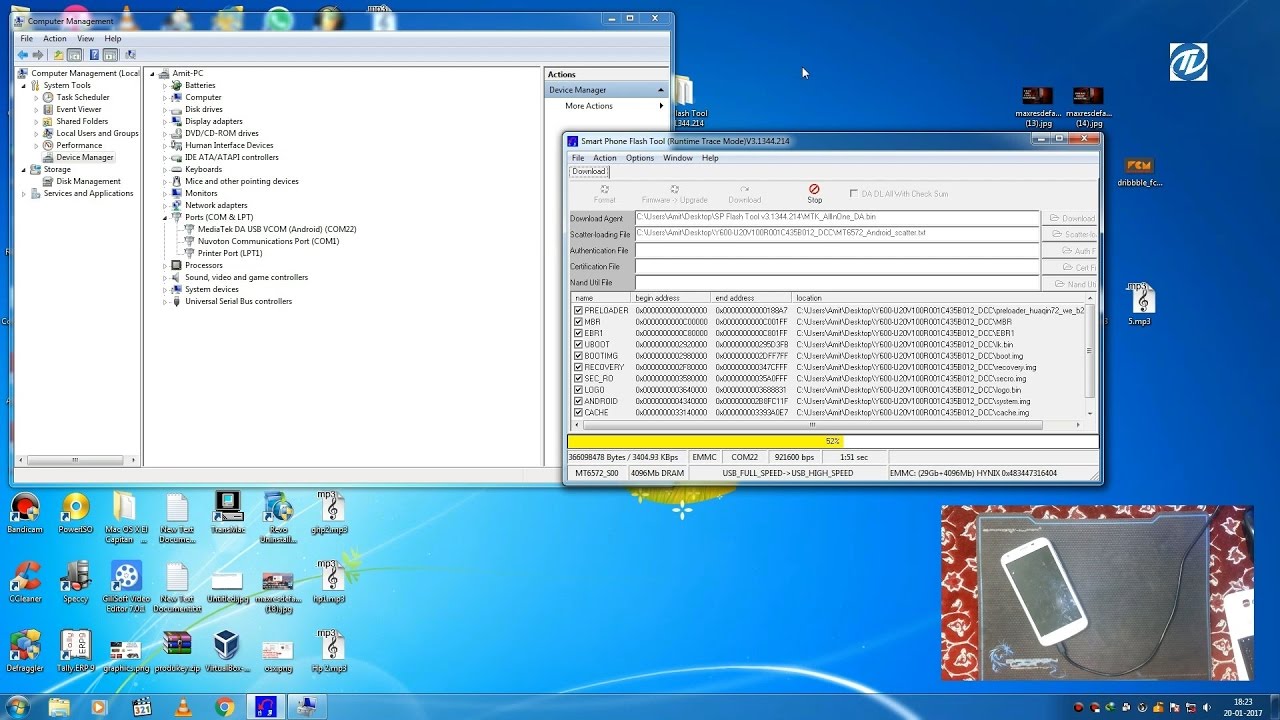 How to Flash Huawei Y600-U20