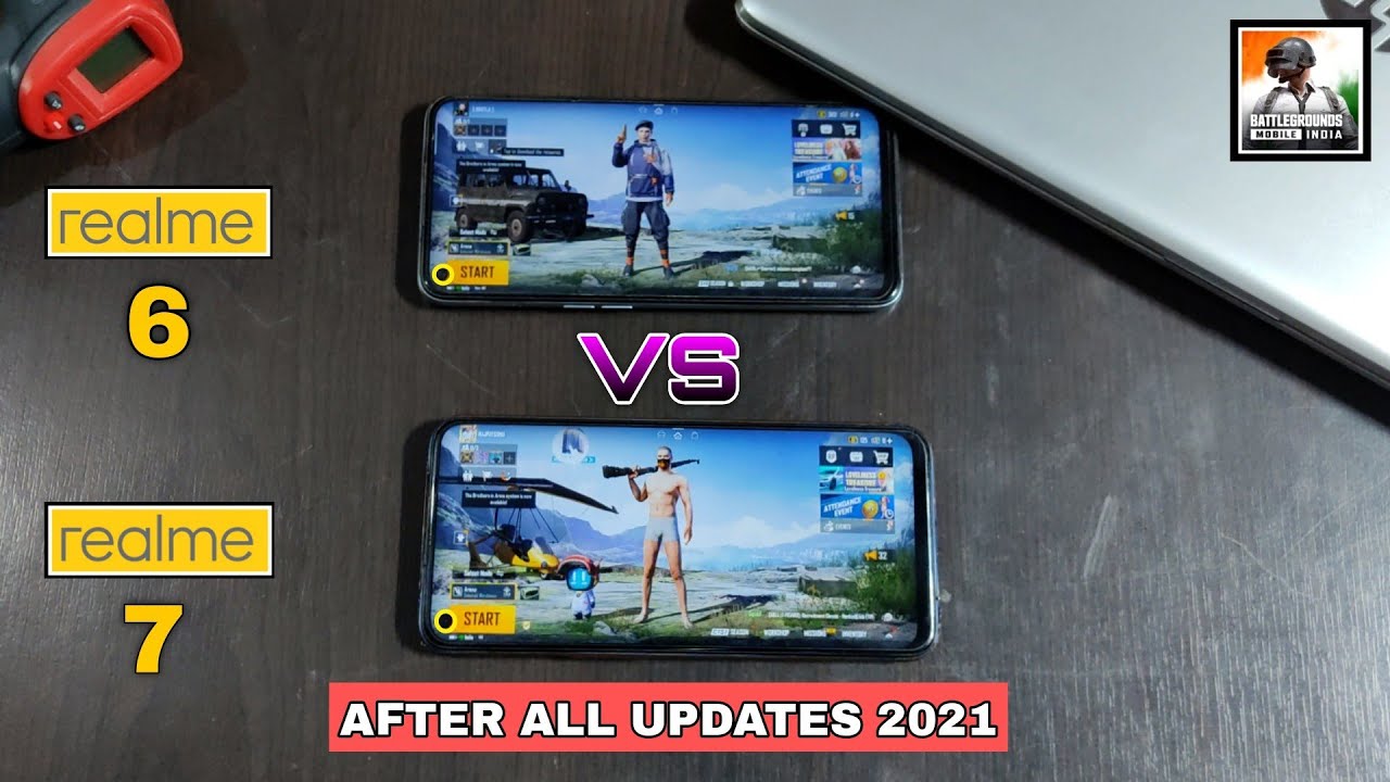 Realme 7 vs Realme 6 Pubg (Bgmi) Test 2021😍|| Realme 7 vs Realme 6 Bgmi Comparison|| Hindi Review ||