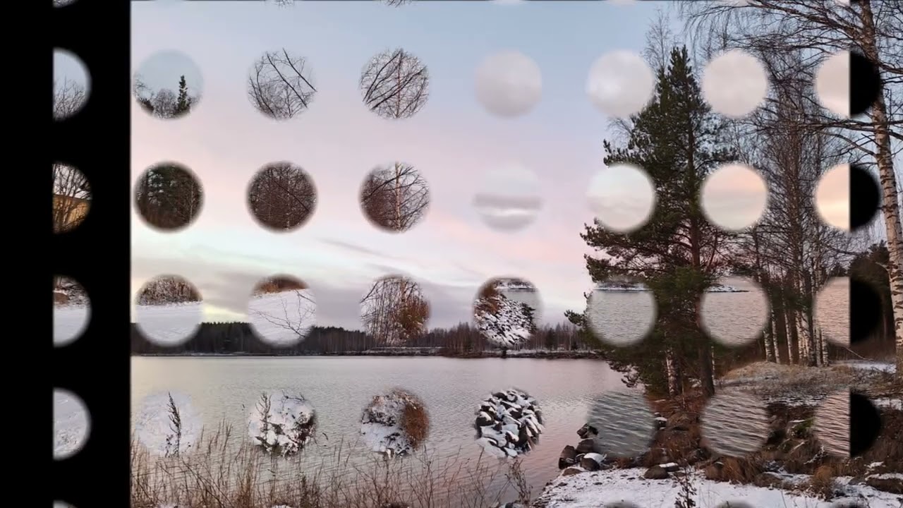 # Luminäkymiä Kuhnamon rannassa 2025