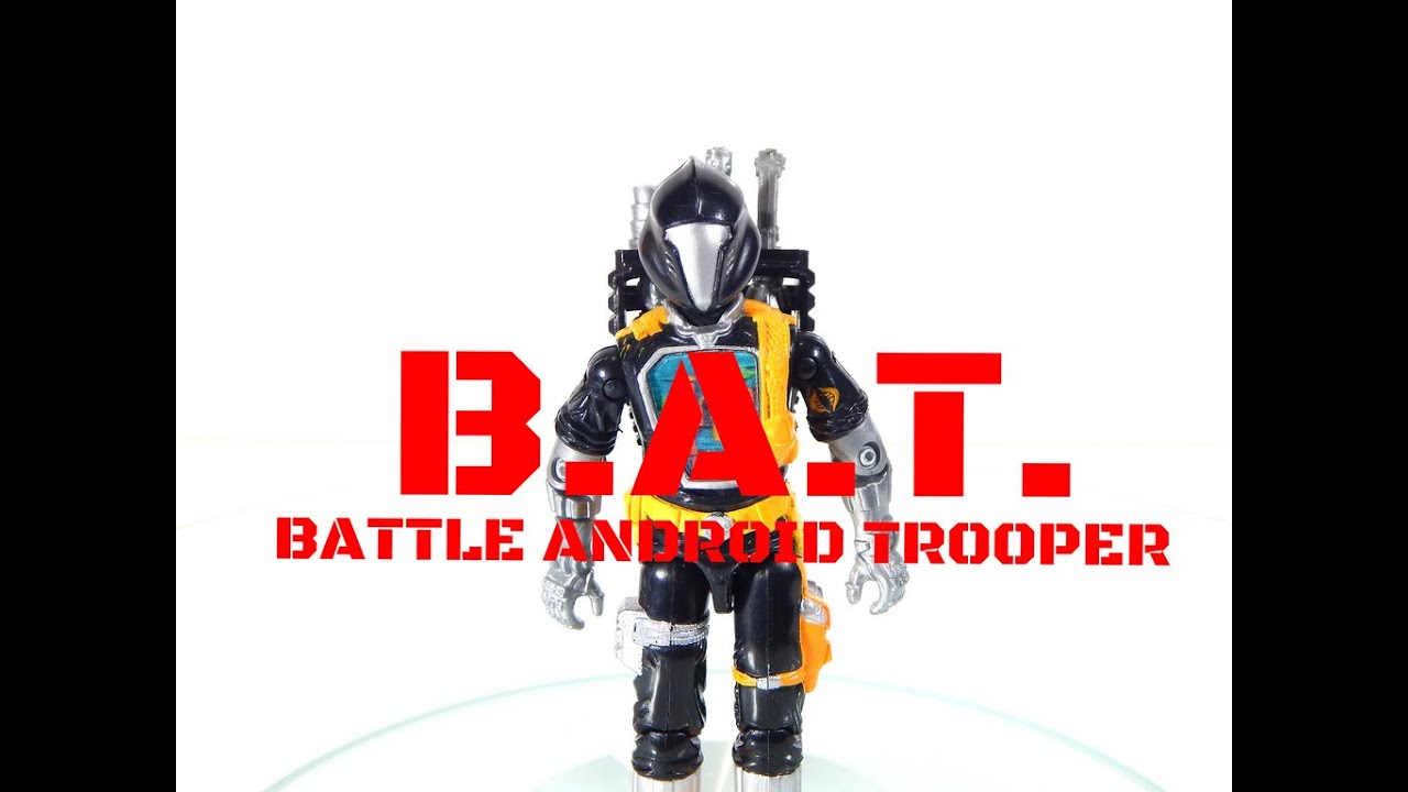 G.I. Joe 1986 COBRA B.A.T. Battle Android Trooper Review