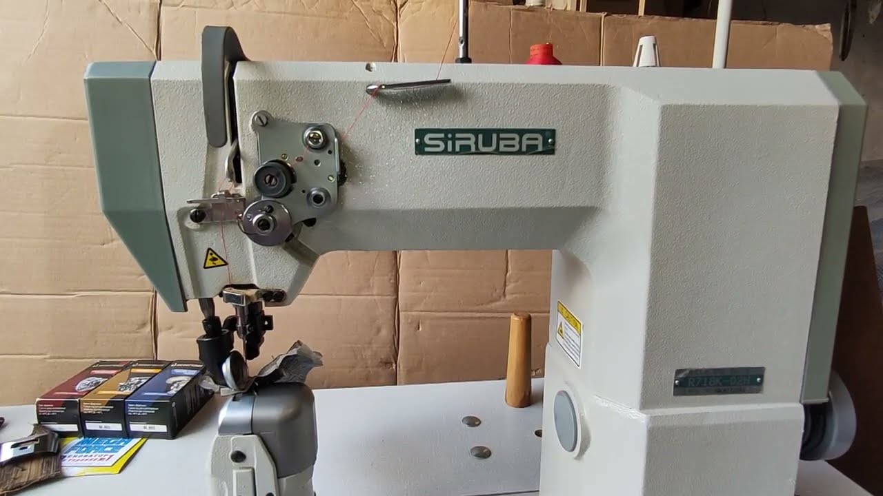 SIRUBA R718K-02H Сируба колонкова #швейна машина #sewing machine