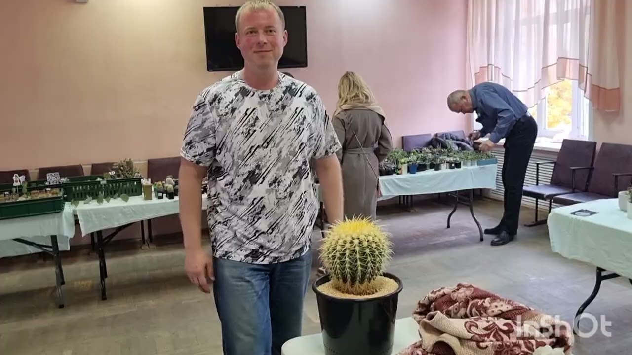 Выставка кактусов с мастер классом по пересадке 