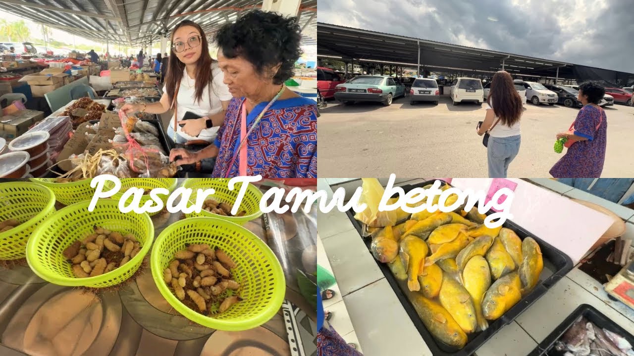 Tamu pasar betong // Balik Rumah Panjang Husband (Semumok Atas) 