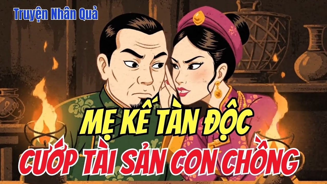 Chuyện Nhân Quả: Cha Ruột Cấu Kết Mẹ Kế Chiếm Tài Sản Con Gái – Quả Báo Đến Không Ngờ