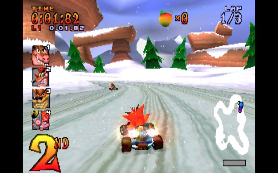 Crash Team Racing: Blizzard Bluff (CTR Challenge) [1080 HD]