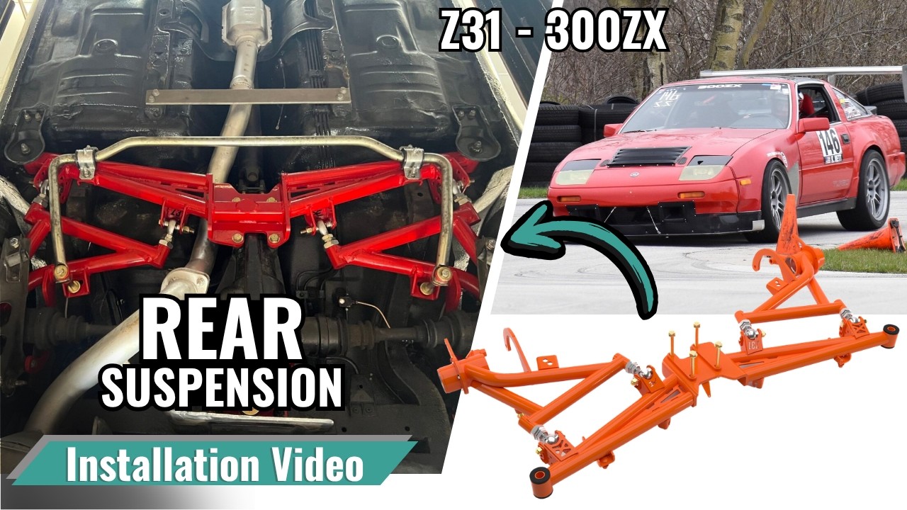 Apex Engineered - Z31 Rear Suspension Kit - INSTALL
