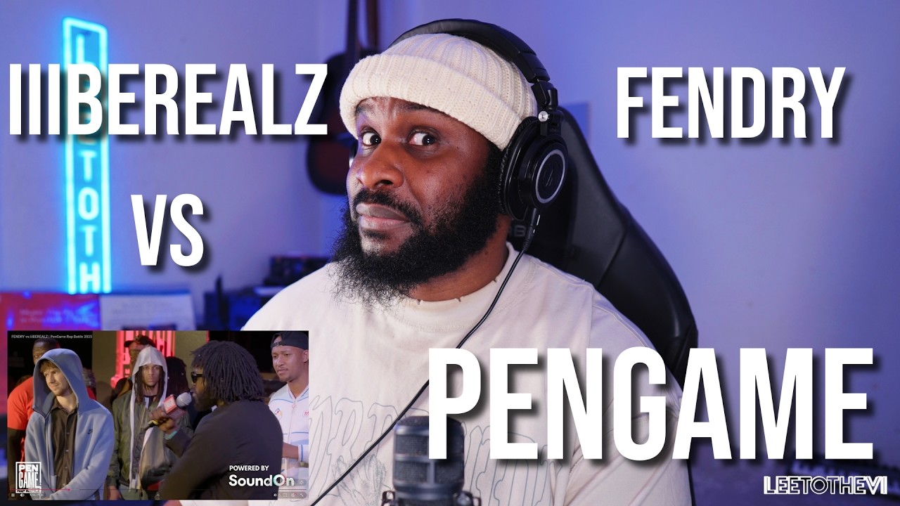 FENDRY vs iiiBEREALZ | PenGame Rap Battle 2025 [Reaction] | LeeToTheVI