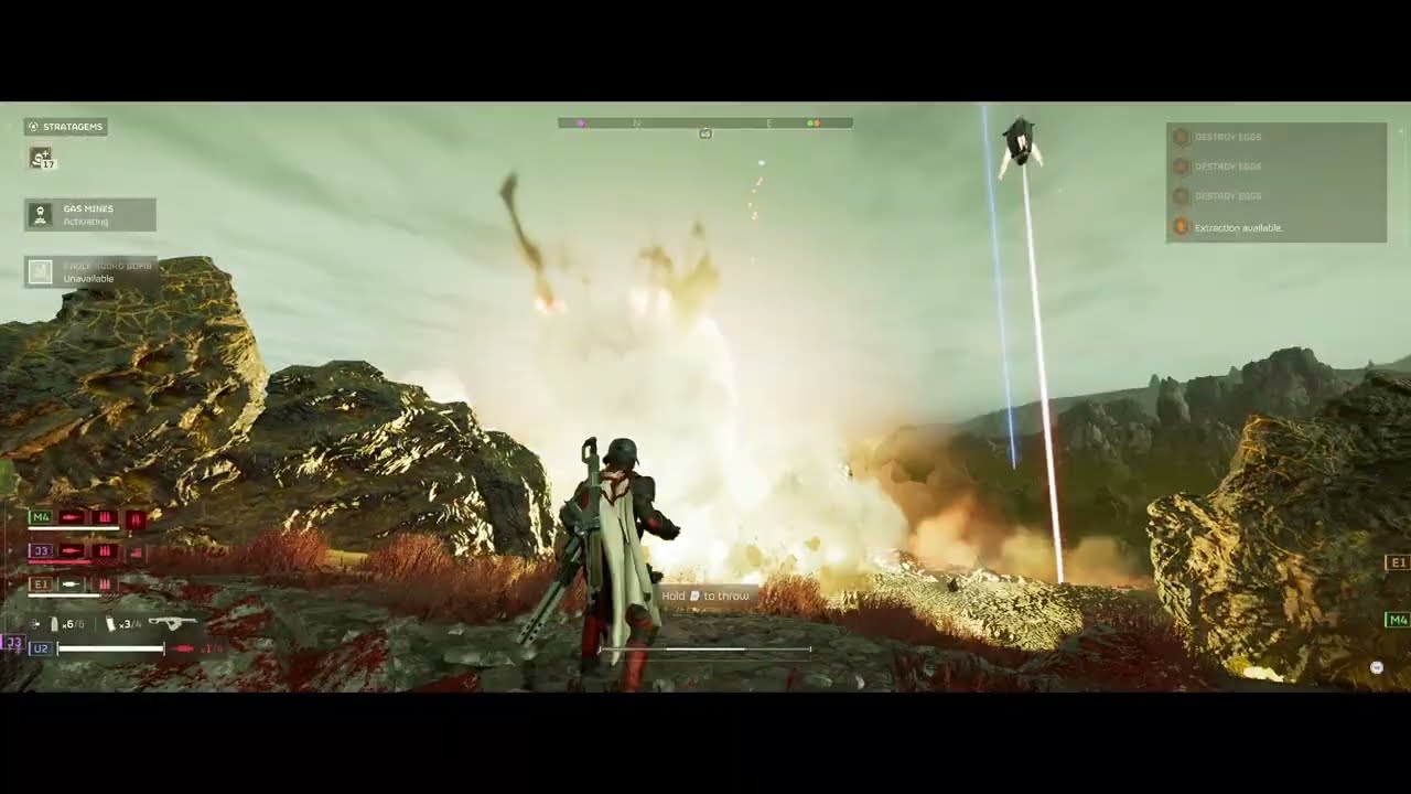 Destroying bug eggs can be chaotic 