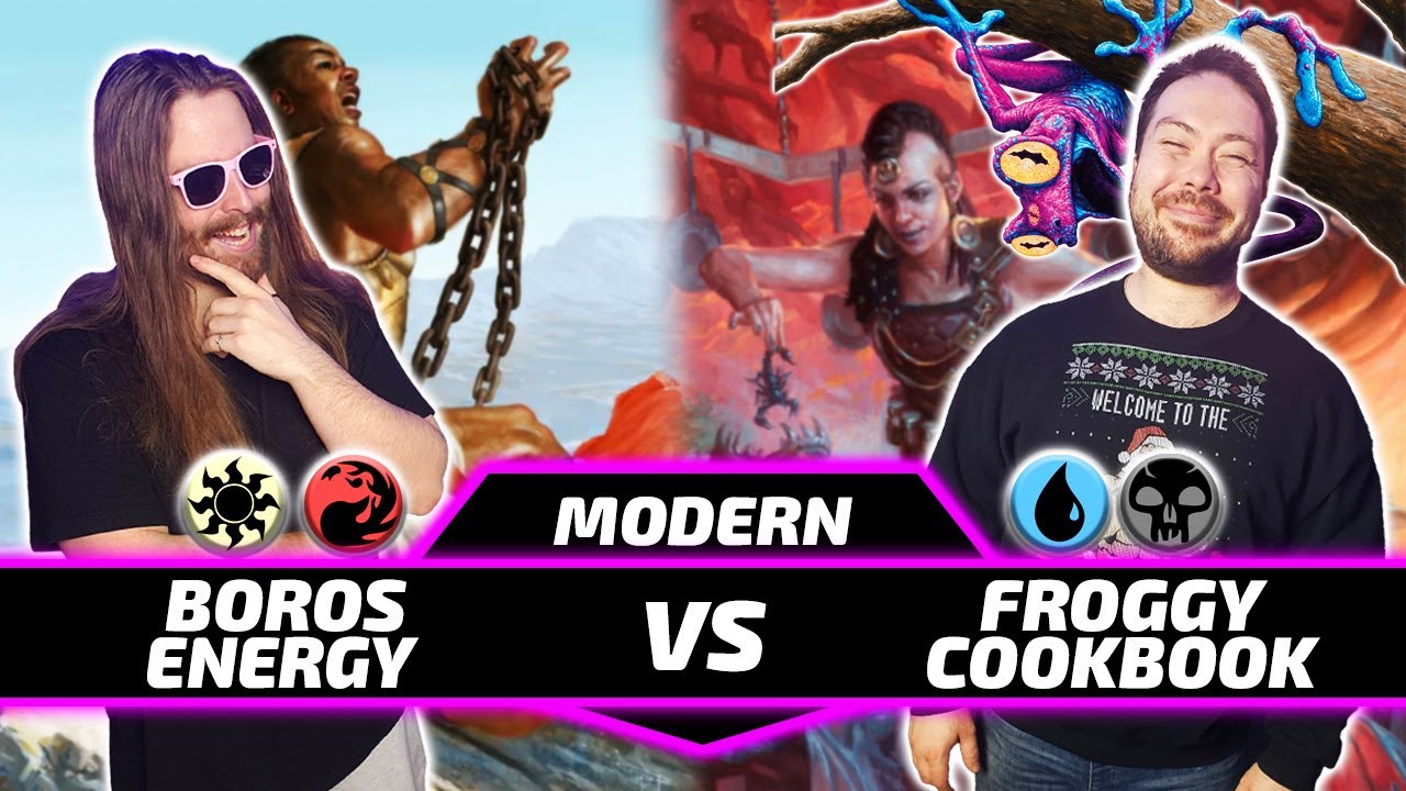 Boros Energy vs Asmo-Frog Cookbook [Paper Modern MtG Gameplay] 2024