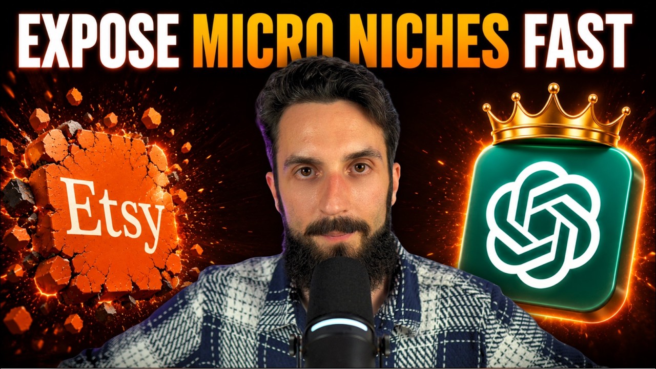 Etsy Inside ChatGPT (not claude) easily exposed 3 low competition micro niches