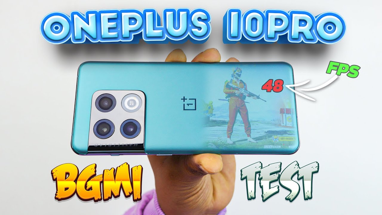 OnePlus 10 Pro BGMI Test with FPS Meter 🔥 SD 8Gen 1 Ka Natak??