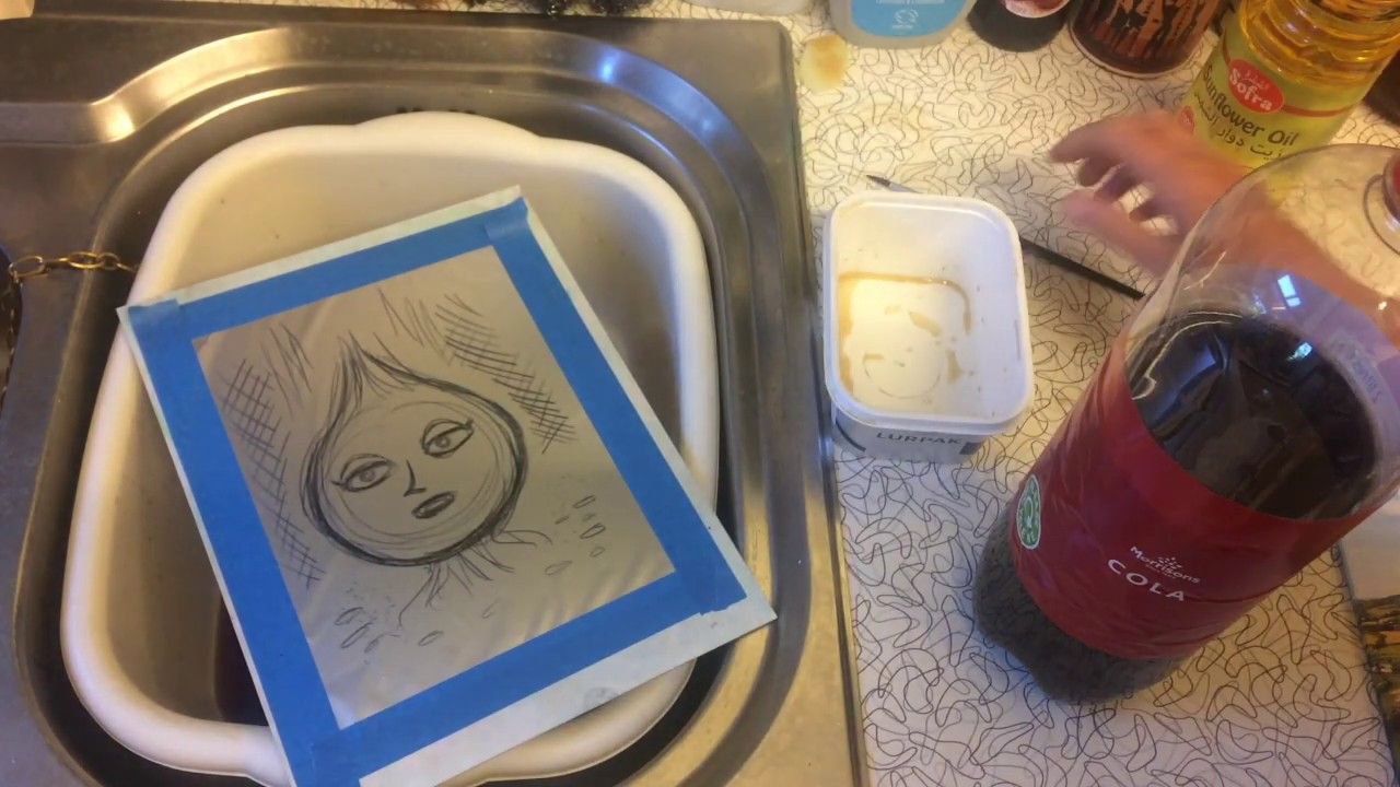 Lo-Fi Printmaking - Kitchen Lithography
