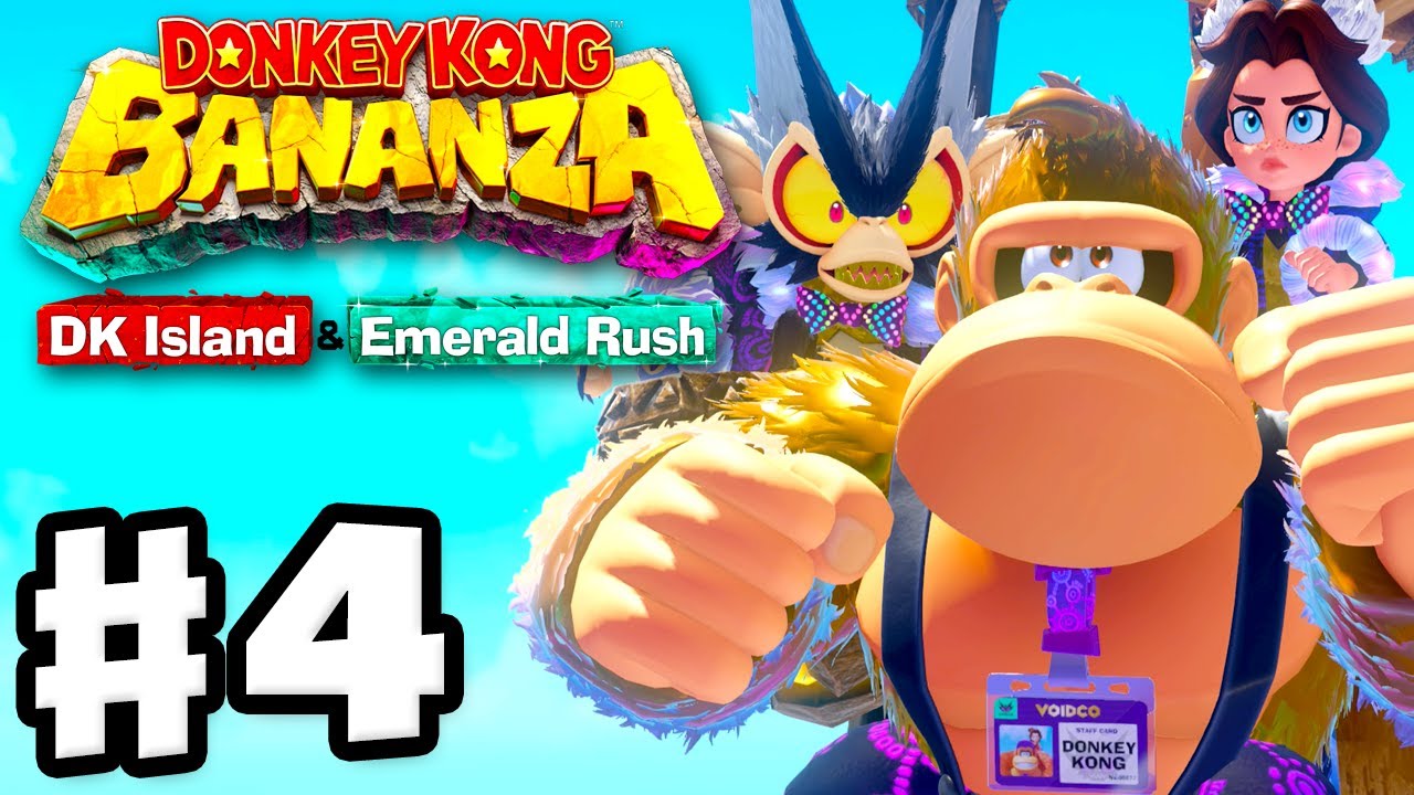 Voidco's Best New Employees! - Donkey Kong Bananza DK Island & Emerald Rush DLC